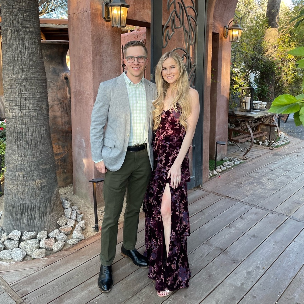 Lulus velvet maxi dress